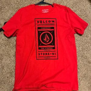 Volcom Red T-shirt *LARGE*
